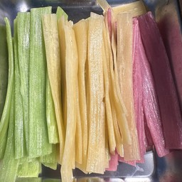 เส้นมันเทศคละสี 1 ขีด