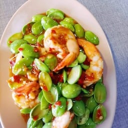 ตู้กับข้าว ข้าวผัดปู ผัดสะตอ เจ้าเดิม