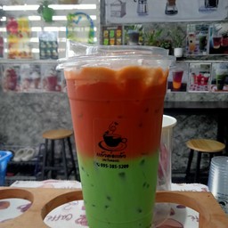 ชาเขียว ชาไทย ทูโทน