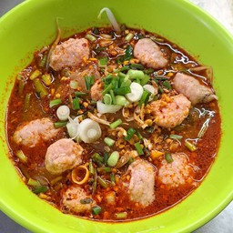 ก๋วยเตี๋ยวต้มยำ หมูเด้ง(พิเศษ)