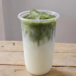 Double Milk Matcha Latte