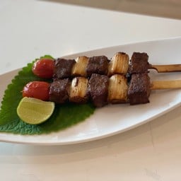 เนื้อเต๋าญี่ปุ่นย่างซอส