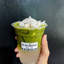 มัทฉะ มะพร้าวเผา