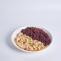 ข้าวน้ำตกอกไก่ย่าง