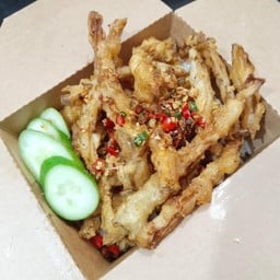 เห็ดคั่วพริกเกลือ