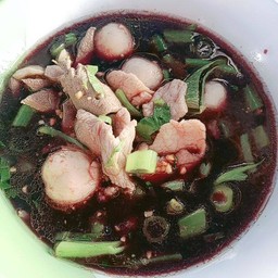 เกาเหลาหมูน้ำตกไม่ใส่ผัก