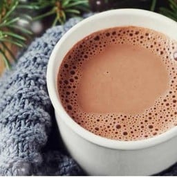 เต้าหู้ โอวัลตินร้อน