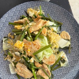 สุกี้แห้ง ไก่