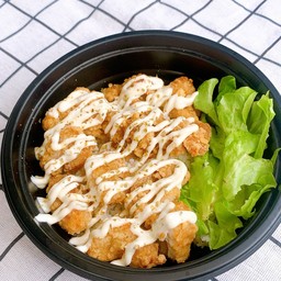 โทริ(Tori) ข้าวหน้าไก่ทอด