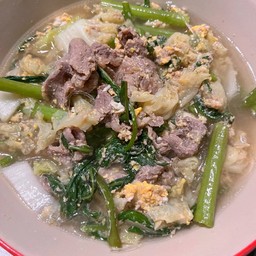 สุกี้น้ำ-เนื้อริบอาย น้ำจิ้มสุกี้เต่วหลุด