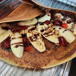 นูเทลล่ากล้วยเม็ดมะม่วงเยลลี่เเดง