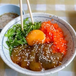 ข้าวด้งกุ้งดองเต่วหลุด