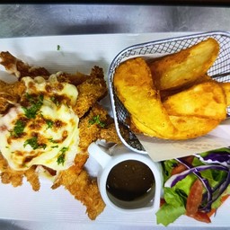 สเต็กไก่พาร์มิจาน่า