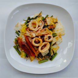 สุกี้แห้งหมึก