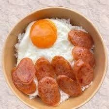 ข้าวกุนเชียงไข่ดาว