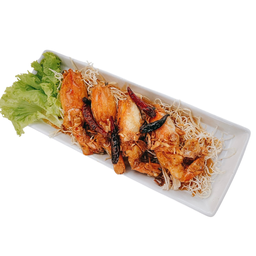 กุ้งทอดซอสมะขาม