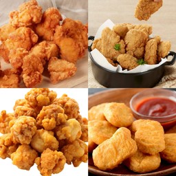 [อร่อยซ่ากับโค้ก] ไก่ 4 สหาย +  โค้ก ออริจินัล (ขวด)