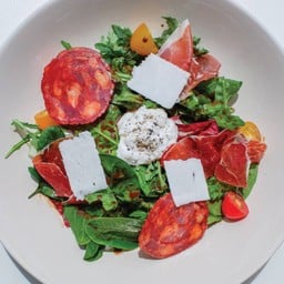 rocket and charcuterie salad