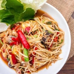 ร้านตำแหกปาก-คอหมูนำ้ตก(คอหมูแท้)