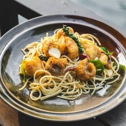 สปาเก็ตตี้ปลาสลิด