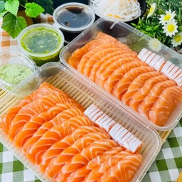 500 กรัมใ ห้ แบ่งเป็น 2 กล่อง ฟรี โชยุ วาซาบิ ใชเท้า ซีฟู้ด อย่างละ 2 ชุด