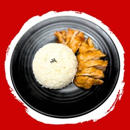 ข้าวไก่อบน้ำผึ้ง