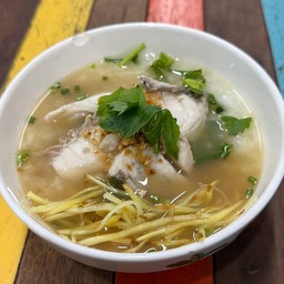 ข้าวต้มปลากระพง