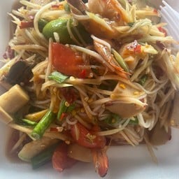 ตำปูปลาร้า กุ้งสด หรือลวก แจ้งด้วยนะคะ