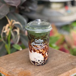 🍃มัทฉะลาเต้  บุกบราวชูการ์ 🧋