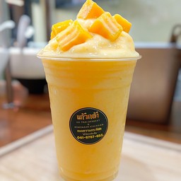 Mango Mania-น้ำมะม่วงปั่น ท็อปด้วยเนื้อมะม่วงสด