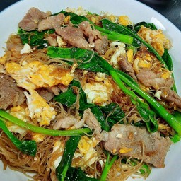 วุ้นเส้นผัดซีอิ๊วหมู