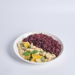 เมนูใหม่ ข้าวสเต็กหมูผัดเขียวหวาน