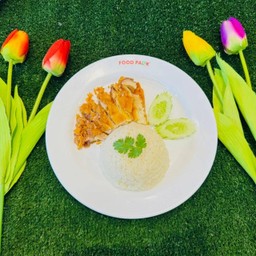 ข้าวมันไก่ทอด