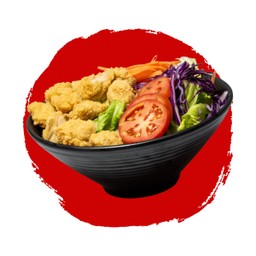 สลัดโบวล์ ไก่กรอบ