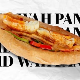 [ปัง 9 นิ้ว] แฮมไก่ & ไข่ดาว
