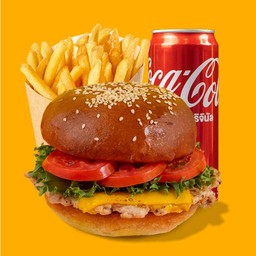 Chicken Smashburger Combo
