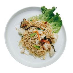 ผัดหมี่ฮ่องกงทะเล