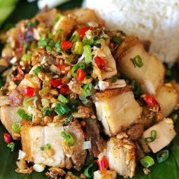 ข้าว+คั่วพริกเกลือ