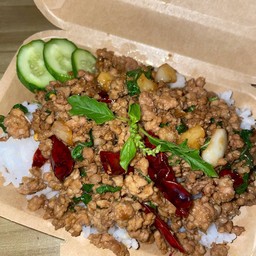 ข้าวกะเพราหมูสับ