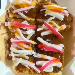 ปังปิ้งพริกเผา+ปูอัด