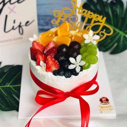 เค้กวนิลาครีมนมสด 1 ปอนด์