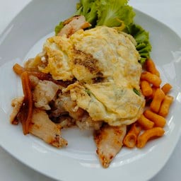 ก๋วยเตี๋ยวคั่วไก่