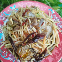 ตำปูปลาร้าต้อนฉีก
