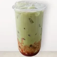 Strawberry Matcha Latte