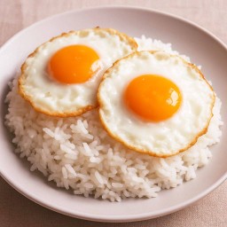 ข้าวไข่ดาว 2 ฟอง