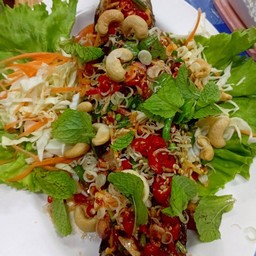 ปลาช่อนลุยสวน