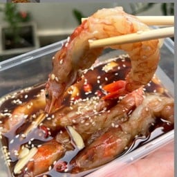 กุ้งหวานดองซีอิ้ว 5 ตัว