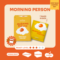 Drip Bag Coffee Set: Single Flavor 7 pcs. (Morning Person)