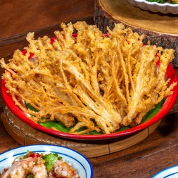 ยำเห็ดเข็มทอง