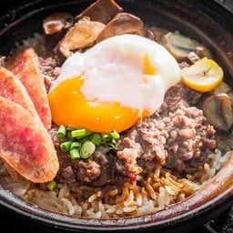 LM 009 009 ข้าวอบวากิวสับไข่ออนเซ็น